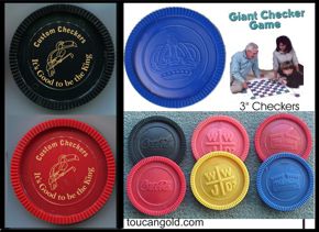 large giant jumbo checkers